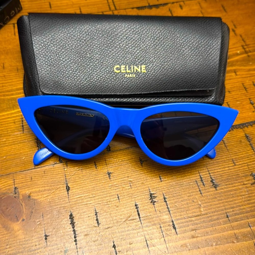 Celine Cat-Eye Royal Blue